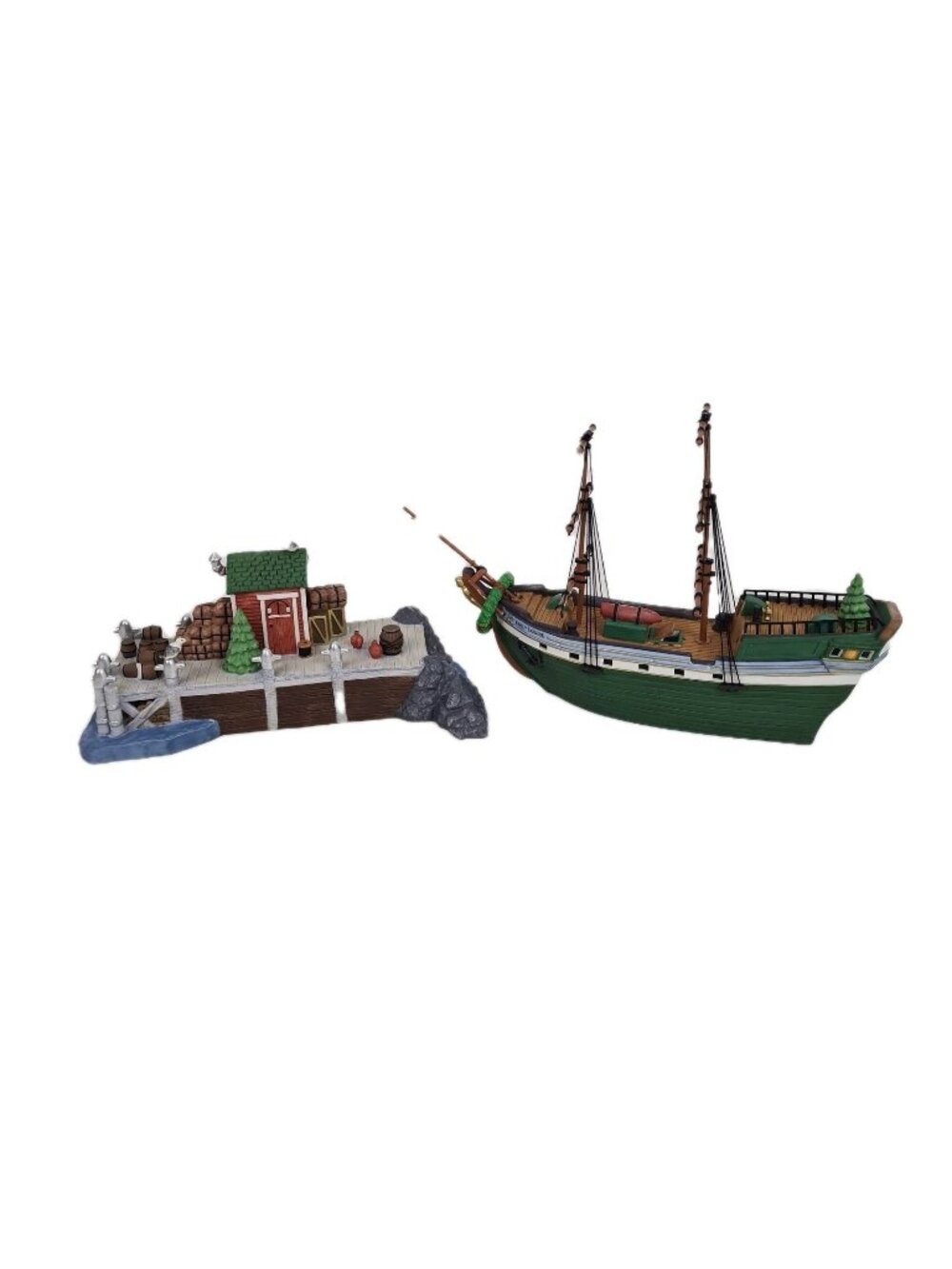 Department 56 "The Emily Louise" 56581 Heritage Village Lighted Building Vntg